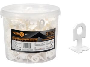 CLIPS 1MM PENTRU SISTEM NIVELARE PLĂCI, 400 BUC