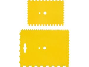 SET RACLETE CU DINȚI PENTRU CHIT 178X132MM, 133X91MM