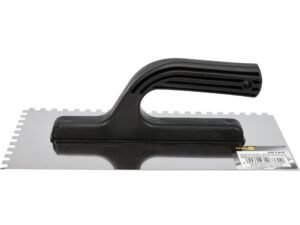 GLETIERĂ INOX CRESTATĂ 270X125MM, 6X6MM