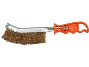 PERIE SÂRMĂ DE ALAMĂ, CU MÂNER PLASTIC