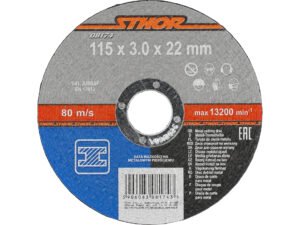 DISC DEBITAT METALE 115X3X22.2MM, STHOR