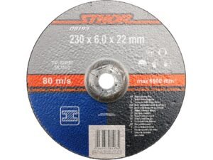 DISC ȘLEFUIT METALE 230X6X22.2MM, STHOR