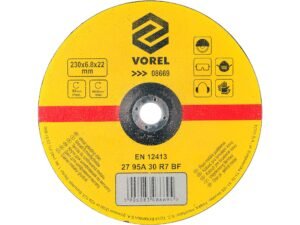 DISC ȘLEFUIT METAL 230X6,8X22MM