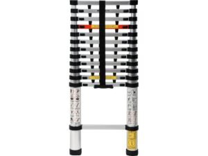 SCARĂ TELESCOPICĂ DIN ALUMINIU 3.8M, 13 TREPTE