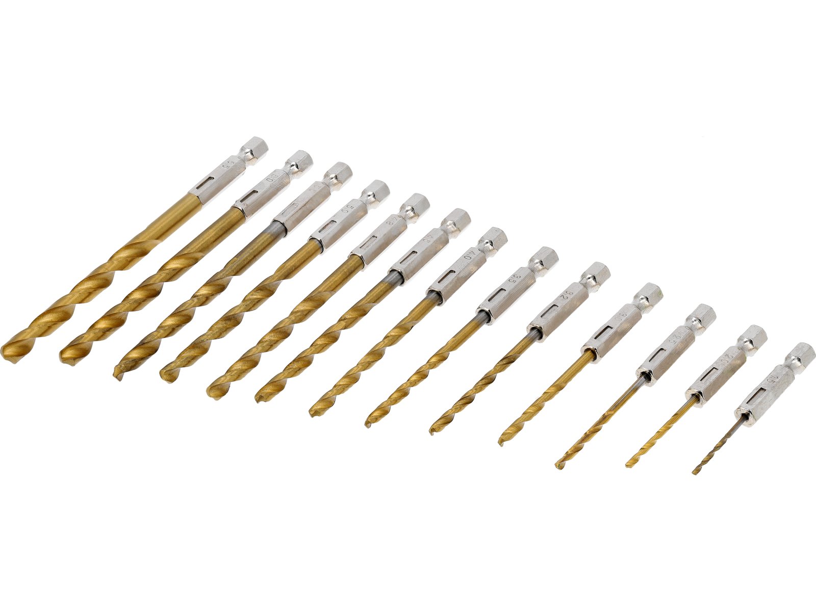 SET BURGIE PT METAL PRINDERE HEX, 13 BUC - imagine 2