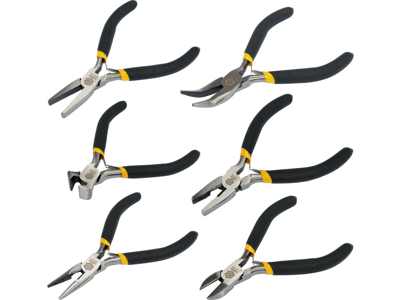 SET 6 CLEȘTI - MECANICĂ FINĂ 125MM - imagine 2