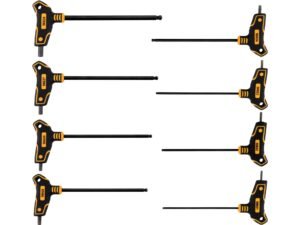 SET CHEI HEXAGONALE BILĂ ȘI MÂNER, 8 BUC
