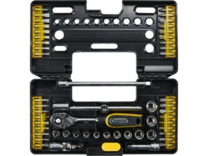 TRUSĂ TUBULARE ȘI BIȚI, 57 BUC