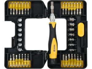 SET ȘURUBELNIȚĂ CU BIȚI, 37 BUC