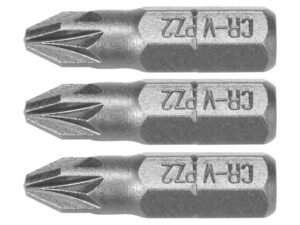 SET 3 BIȚI 1/4'' PZ2X25MM