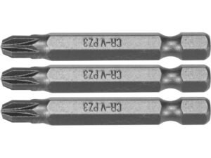 SET 3 BIȚI 1/4'' PZ3X50MM