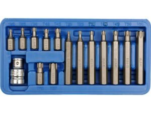 TRUSĂ 15 PIESE BIȚI TORX, CR-V