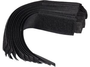 BANDĂ VELCRO 150MM, 10 BUC, NEGRU