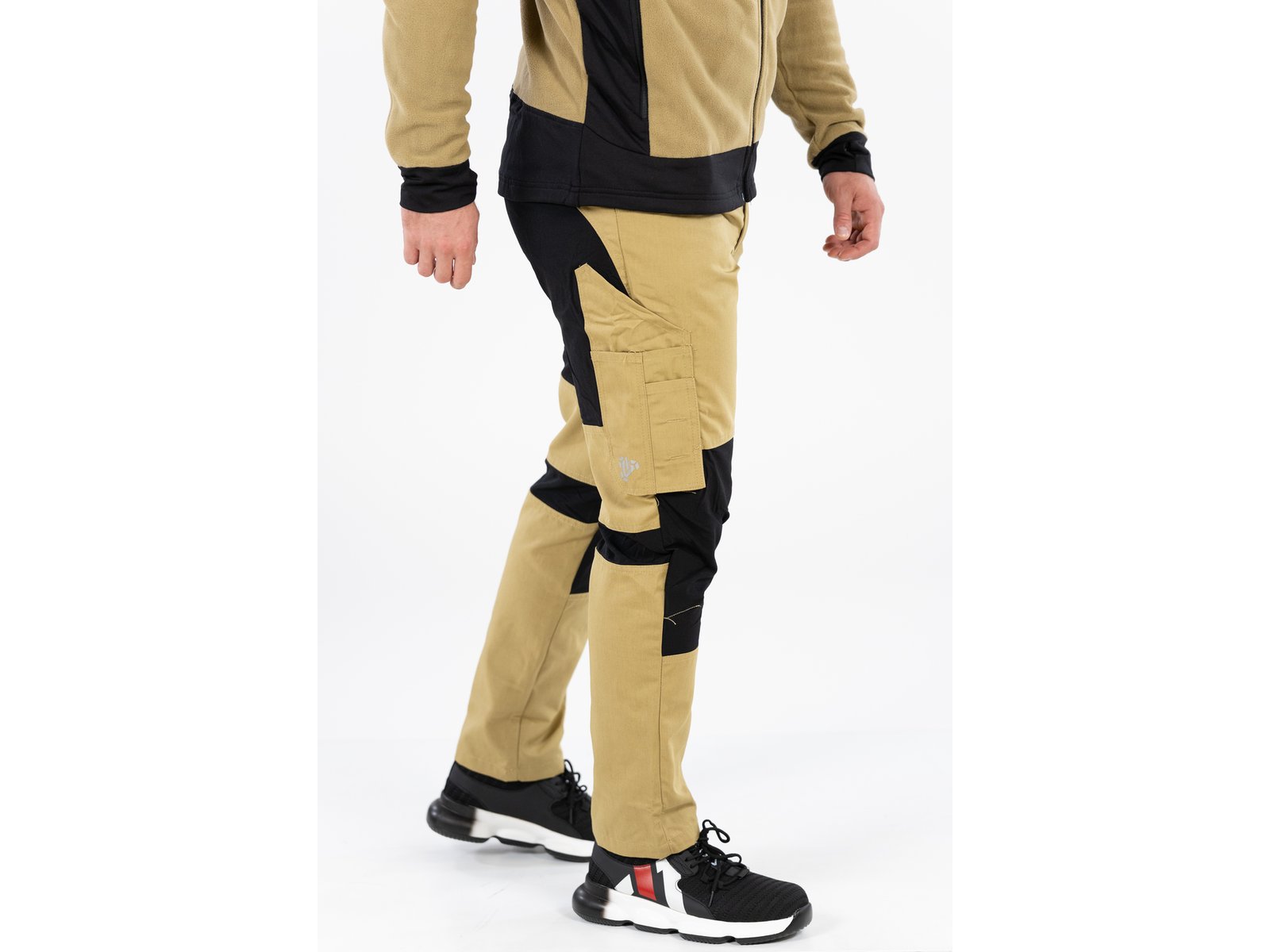 PANTALON DE LUCRU STRETCH. KAKI L - imagine 3