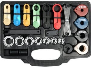 SET BLOCARE CONDUCTE AER CONDIȚIONAT ȘI COMBUSTIBIL, 23 PIESE