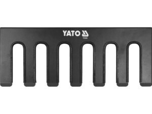 POLIȚĂ METALICĂ PENTRU SCULE ELECTRICE, 6 FANTE, 576x225x55MM