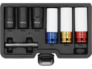 SET TUBULARE PT JANTE ALIAJ 1/2" 7 BUC