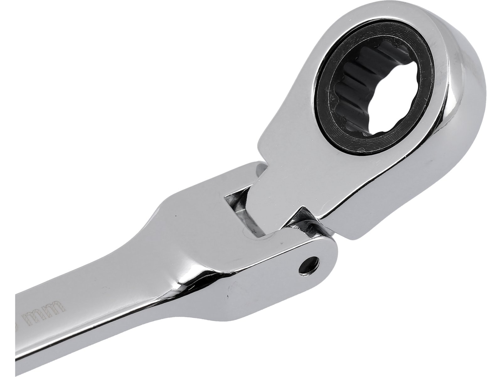 CHEIE COMBINATĂ CU CLICHET ȘI CAP FLEXIBIL 9MM - imagine 3