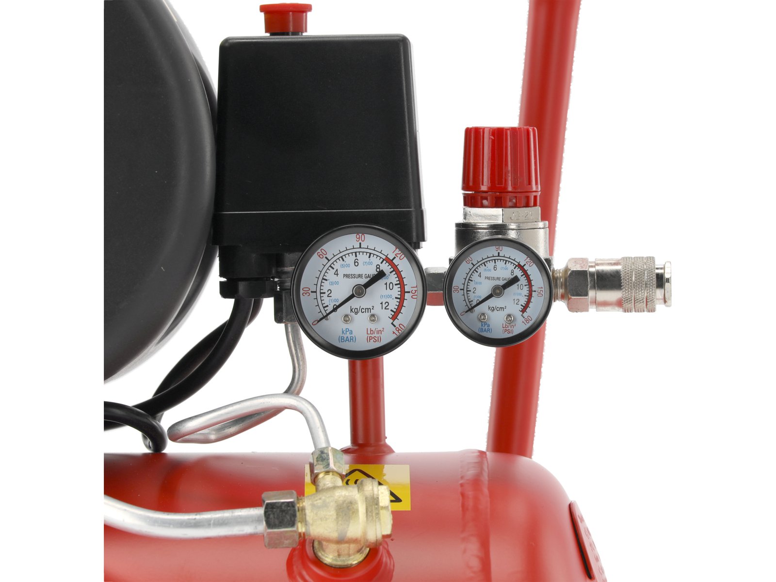 COMPRESOR AER 24L, 8 BAR, 1500W - imagine 4