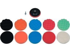 SET BUREȚI POLISAT, 125MM, M14, 12 PIESE