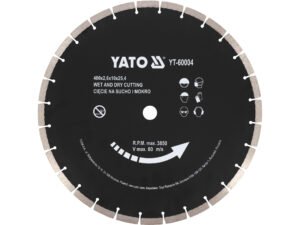 DISC DIAMANTAT PENTRU BETON 3400X25.4MM, TĂIEREA USCĂTĂ ȘI UMEDĂ