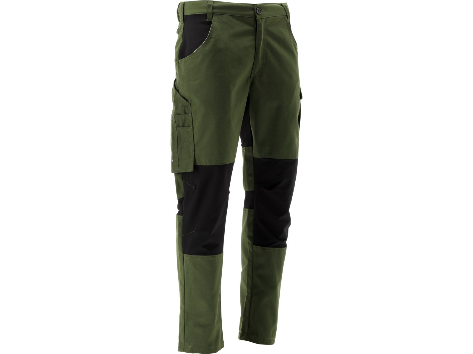 PANTALON DE LUCRU STRETCH. VERDE M - imagine 6