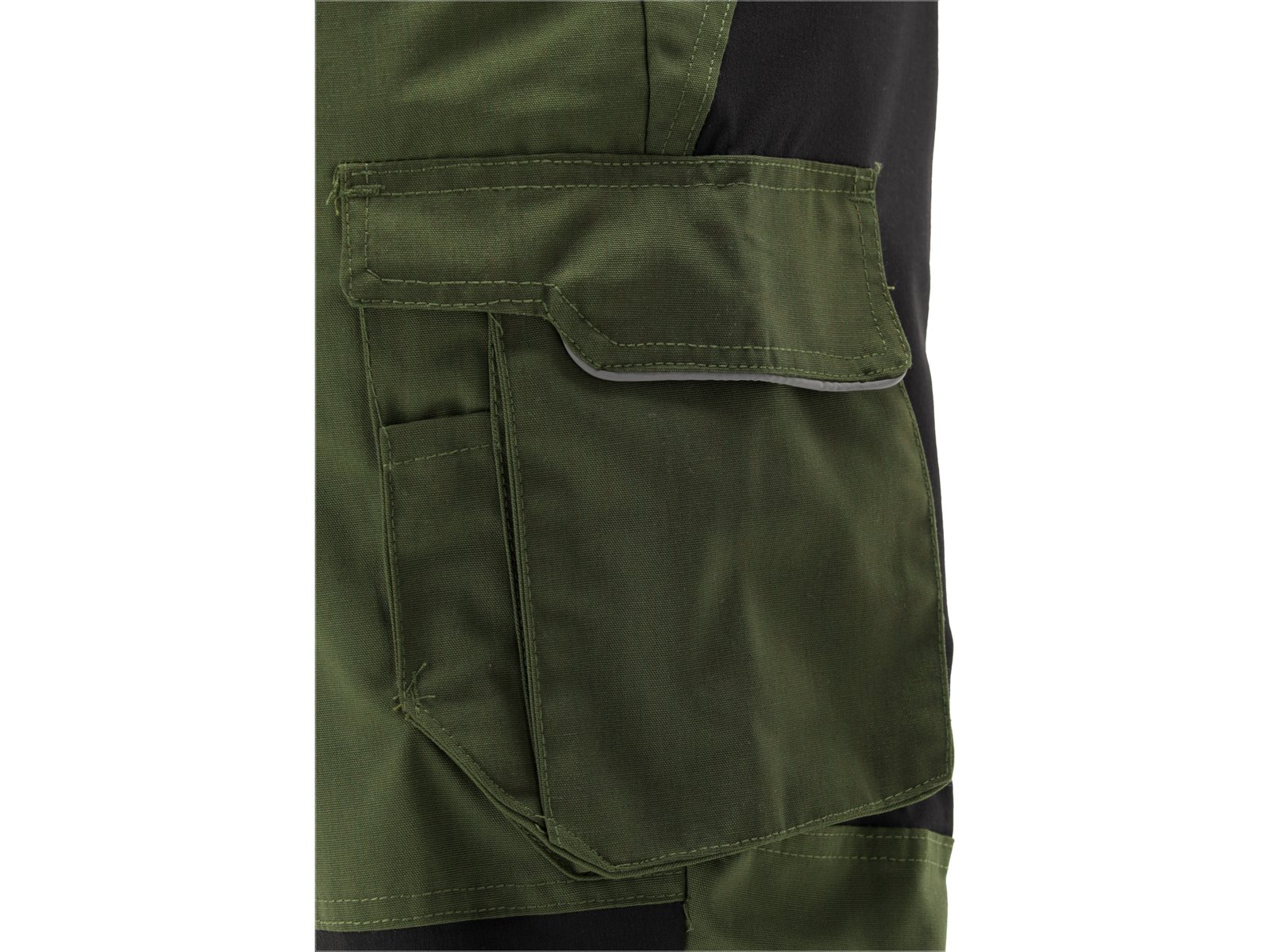 PANTALON DE LUCRU STRETCH. VERDE 2XL - imagine 12