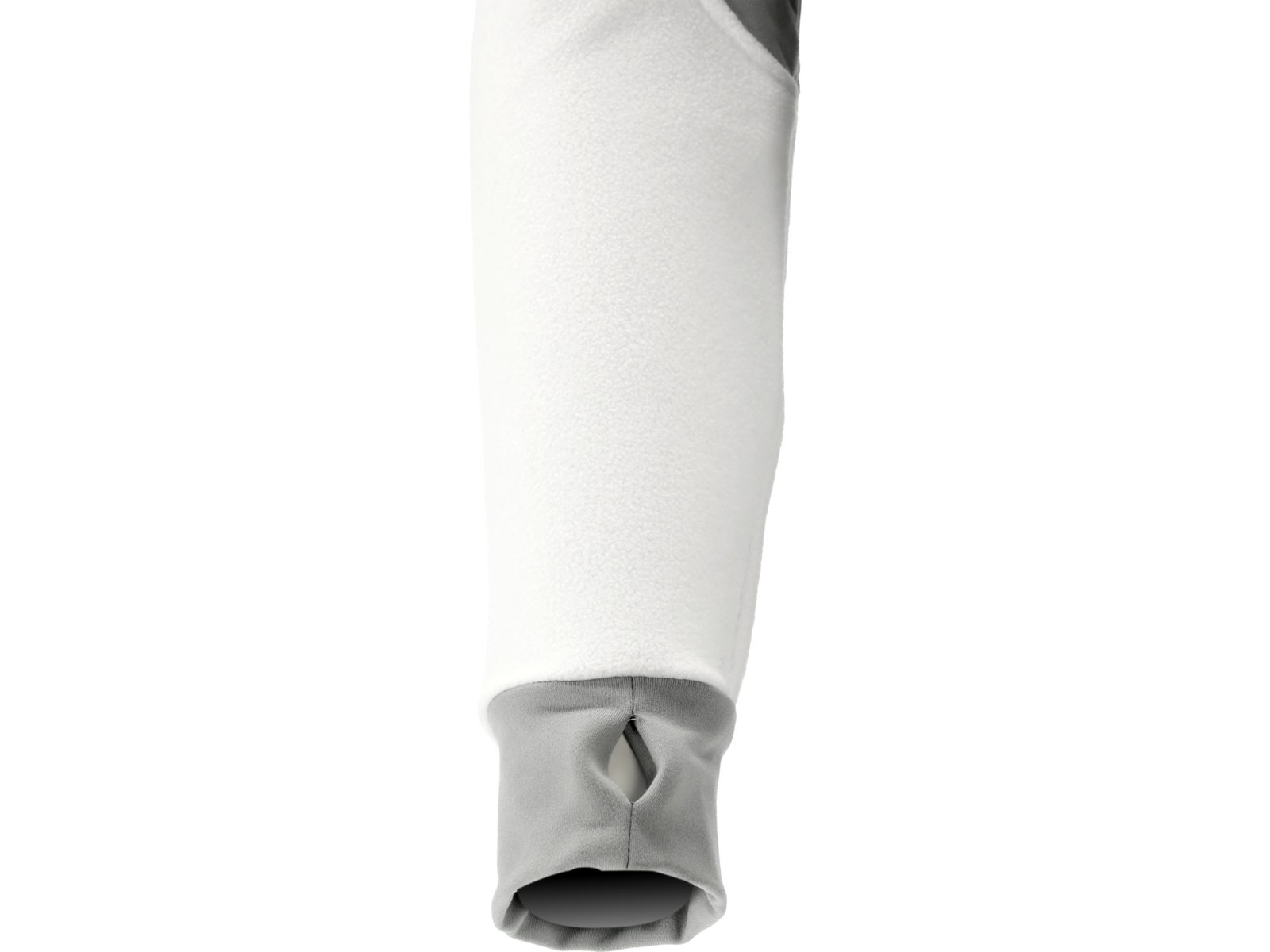 JACHETA FLEECE CU GLUGA SARNA ALBA L - imagine 13