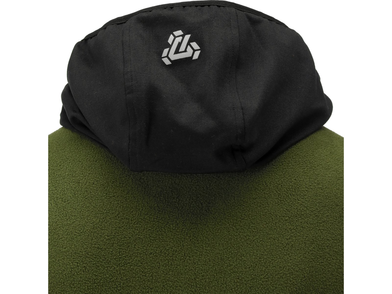 JACHETA FLEECE CU GLUGA SARNA VERDE M - imagine 9