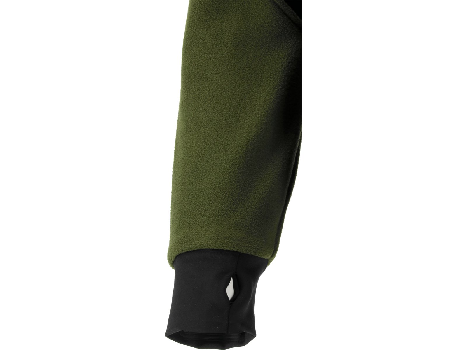 JACHETA FLEECE CU GLUGA SARNA VERDE M - imagine 12