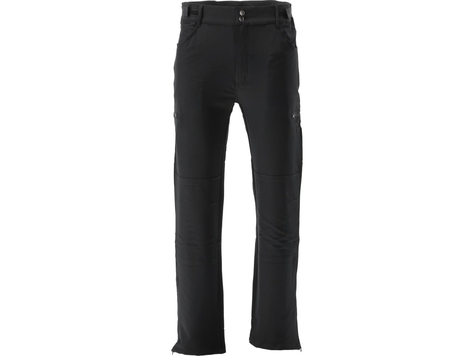 PANTALONI NEGRI SOFTSHELL, MĂRIMEA S - imagine 3