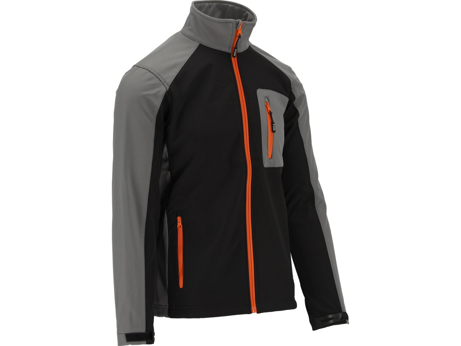 JACHETĂ SOFTSHELL, NEGRU/GRI, S - imagine 2