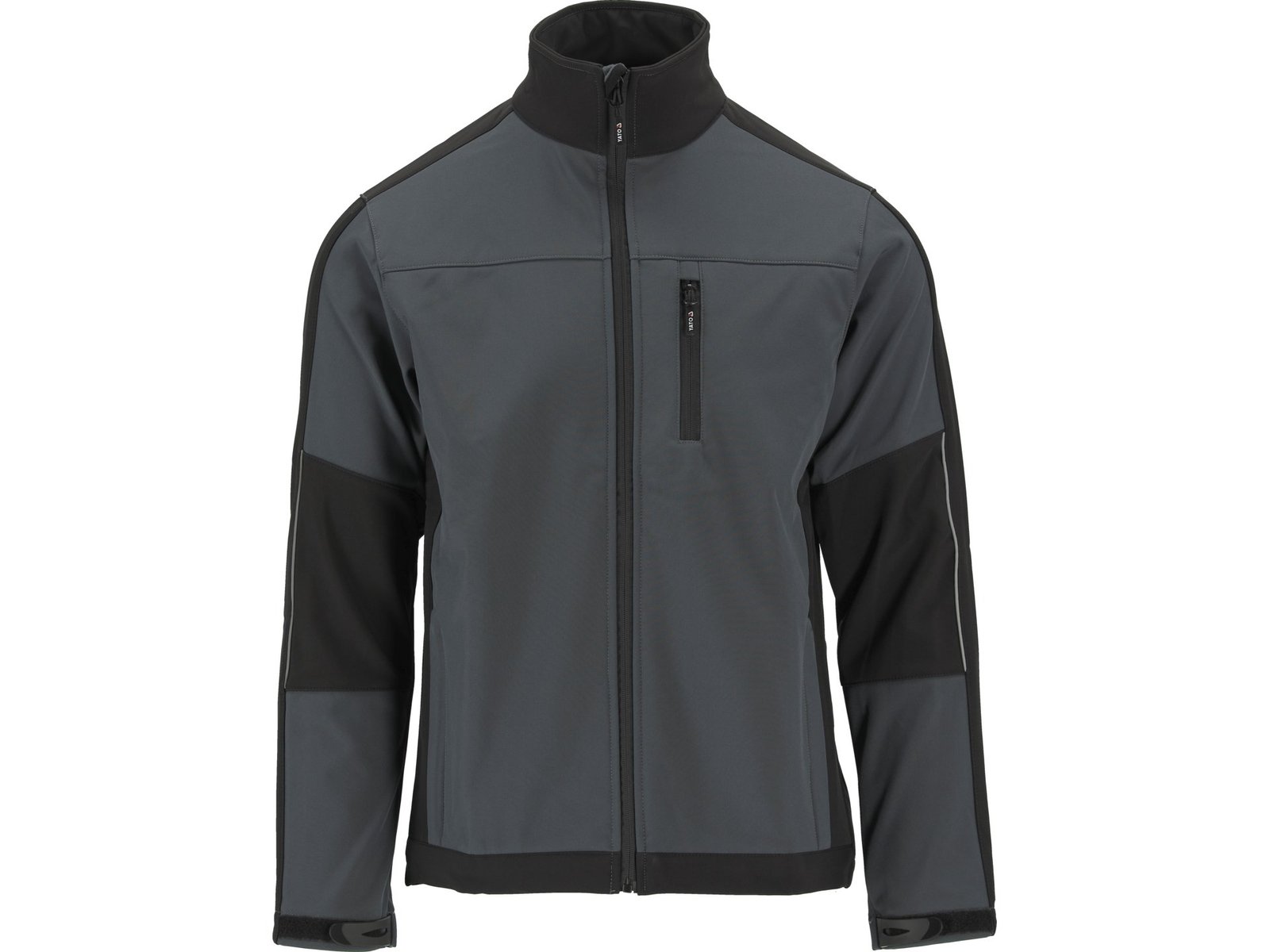 JACHETĂ SOFTSHELL, GRI/NEGRU, XL - imagine 3