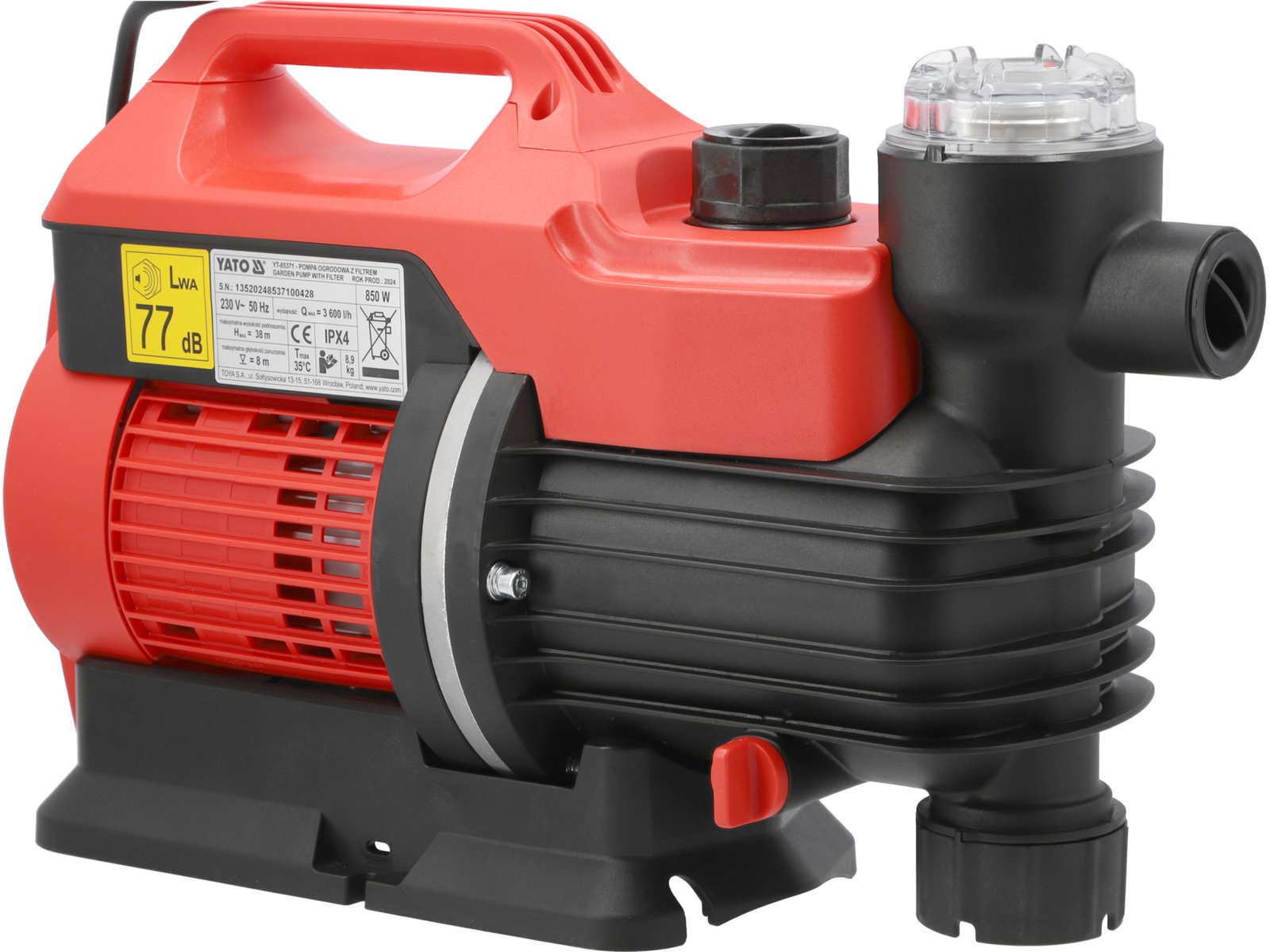 HIDROFOR ELECTRONIC CU FILTRU 850W - imagine 2