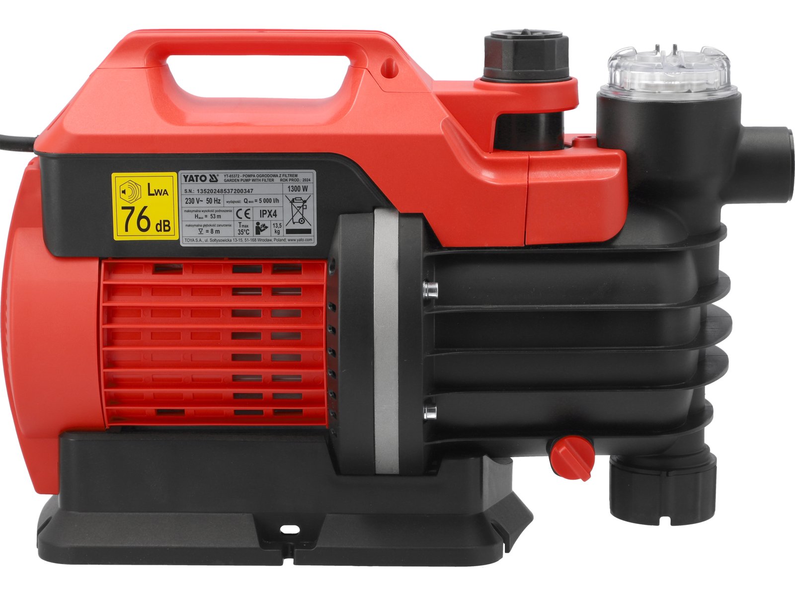 HIDROFOR ELECTRONIC CU FILTRU 1300W - imagine 4