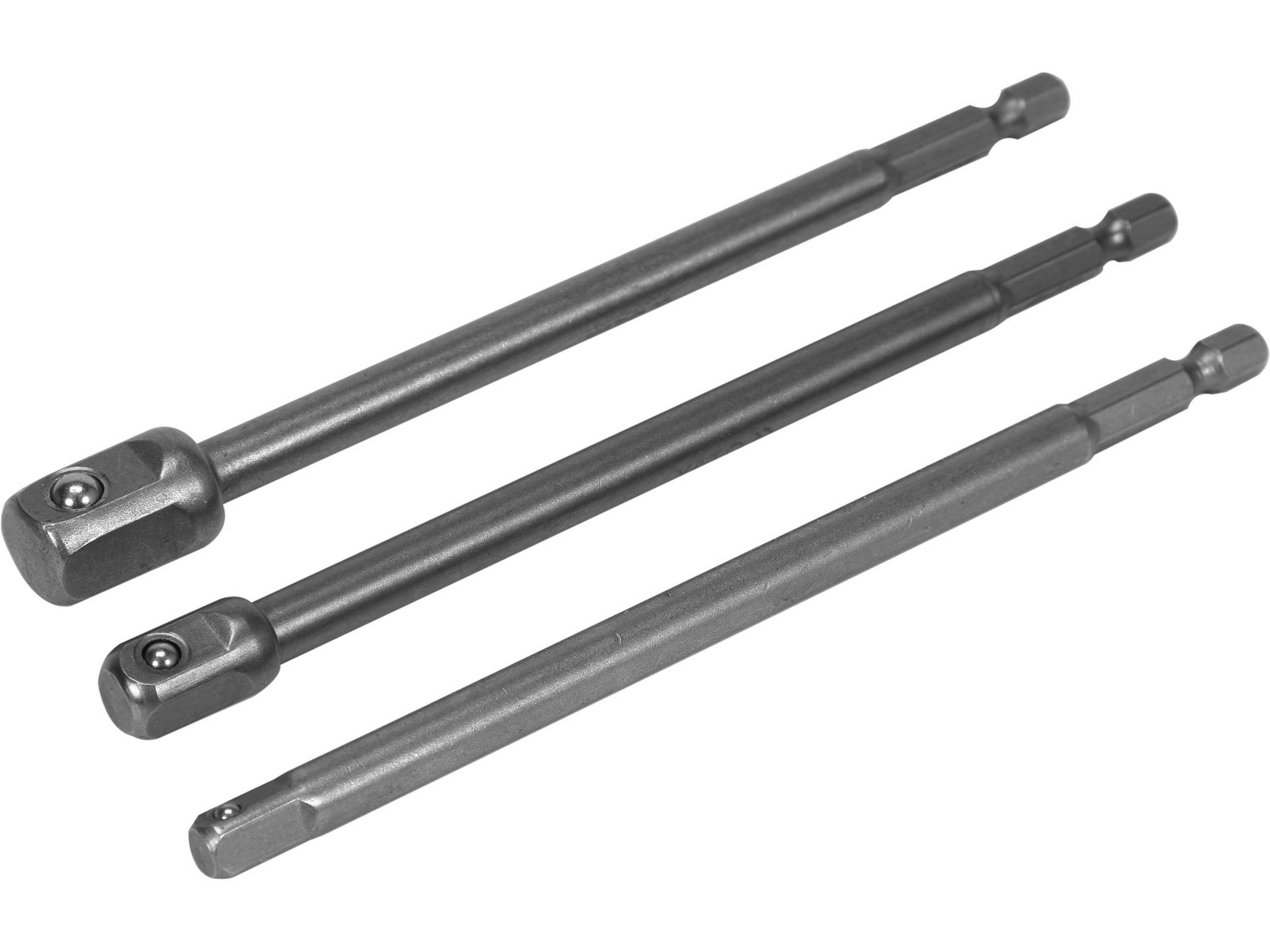 SET 3 ADAPTOARE HEXAGONALE 1/4'', 3/8'', 1/2'' - imagine 2