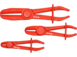 SET CLEȘTI PLASTIC PENTRU FURTUN AUTO, 3 BUC