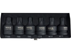 SET BIȚI TORX / SPLINE, 6 BUC, 3/4''