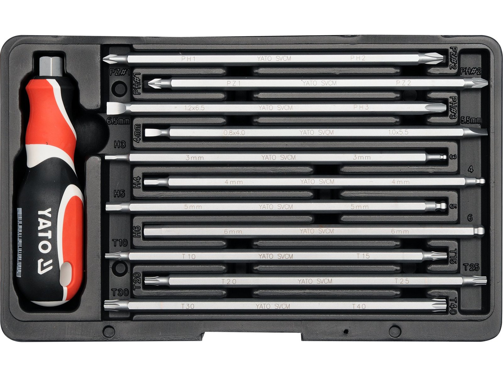 SET ȘURUBELNIȚE CU CAPĂT DUBLU, 12 BUC