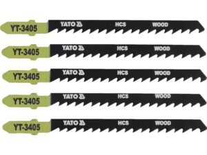 SET LAME PENTRU FIERĂSTRĂU PENDULAR, 5 BUC, 6TPI