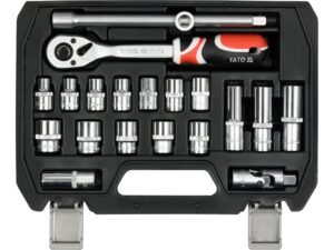 TRUSĂ TUBULARE + ANTRENOR 20PIESE, 1/2''