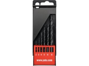 SET BURGHIE METAL HSS, 6 BUC, 2-8MM