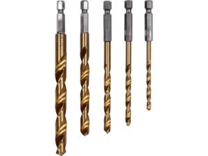 SET BURGHIE METAL, TITAN, 1/4'', 5 BUC