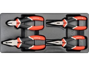 TRUSĂ CLEȘTI 4 BUC - INSERȚIE YT-5530