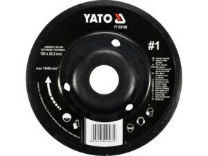 DISC RAȘPEL LEMN, DEPRESAT, 125X22.2MM, NR1