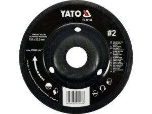 DISC RAȘPEL LEMN, DEPRESAT, 125X22.2MM, NR2