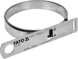 BANDĂ DIN OȚEL INOXIDABIL PENTRU MĂSURAREA DIAMETRULUI, 2190-3460/0.1MM