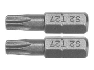 BIȚI 1/4''X25MM TORX T27, 2 BUC