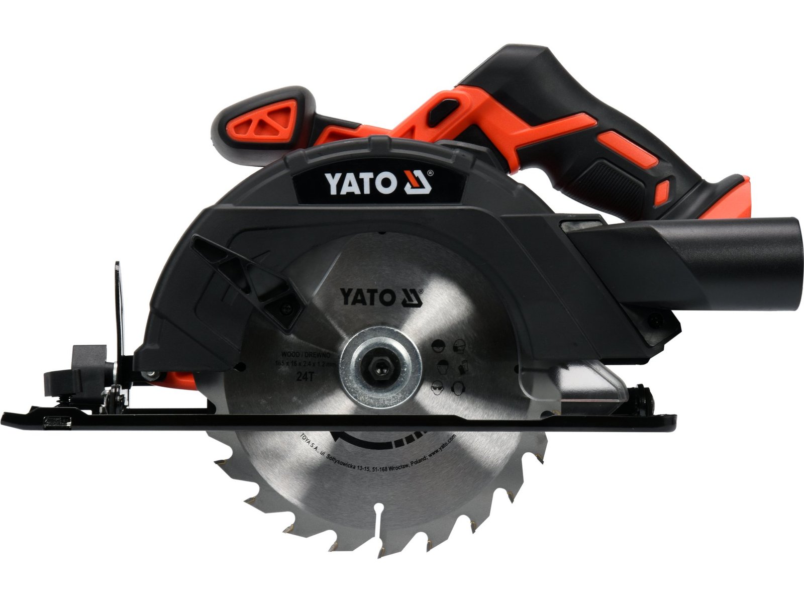 FIERĂSTRĂU CIRCULAR 165MM 18V, FĂRĂ ACUMULATOR - imagine 2